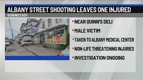 Shooting in Schenectady under investigation